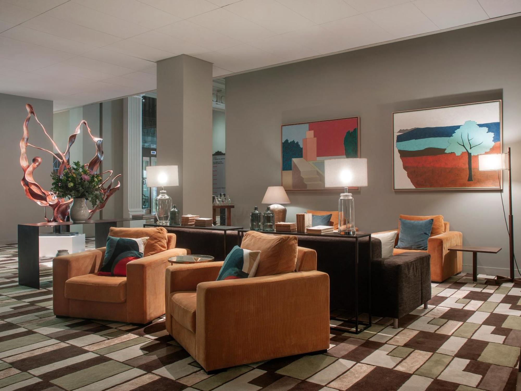 Grand Hotel Central, Small Luxury Hotels Барселона Екстериор снимка The lobby of the Westin