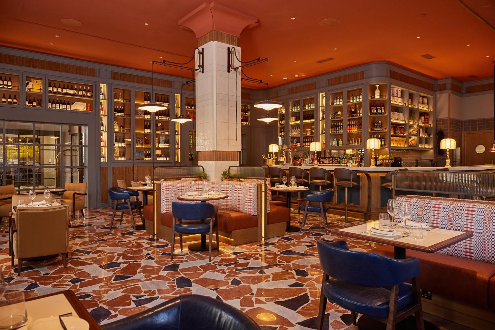 Grand Hotel Central, Small Luxury Hotels Барселона Екстериор снимка The interior of the restaurant